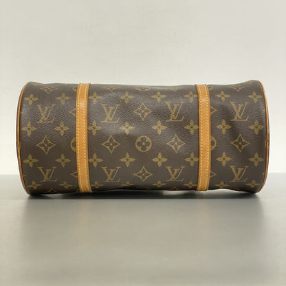 Louis Vuitton Papillon 30, Brown, Leather, handbag