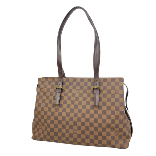 Louis Vuitton Chelsea, Brown, Canvas, tote