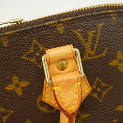 Louis Vuitton Alma, Brown, Canvas, handbag