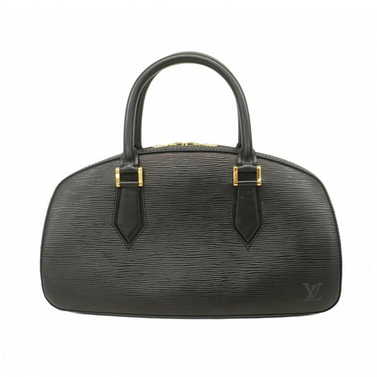 Louis Vuitton Jasmin, Black, Leather, handbag