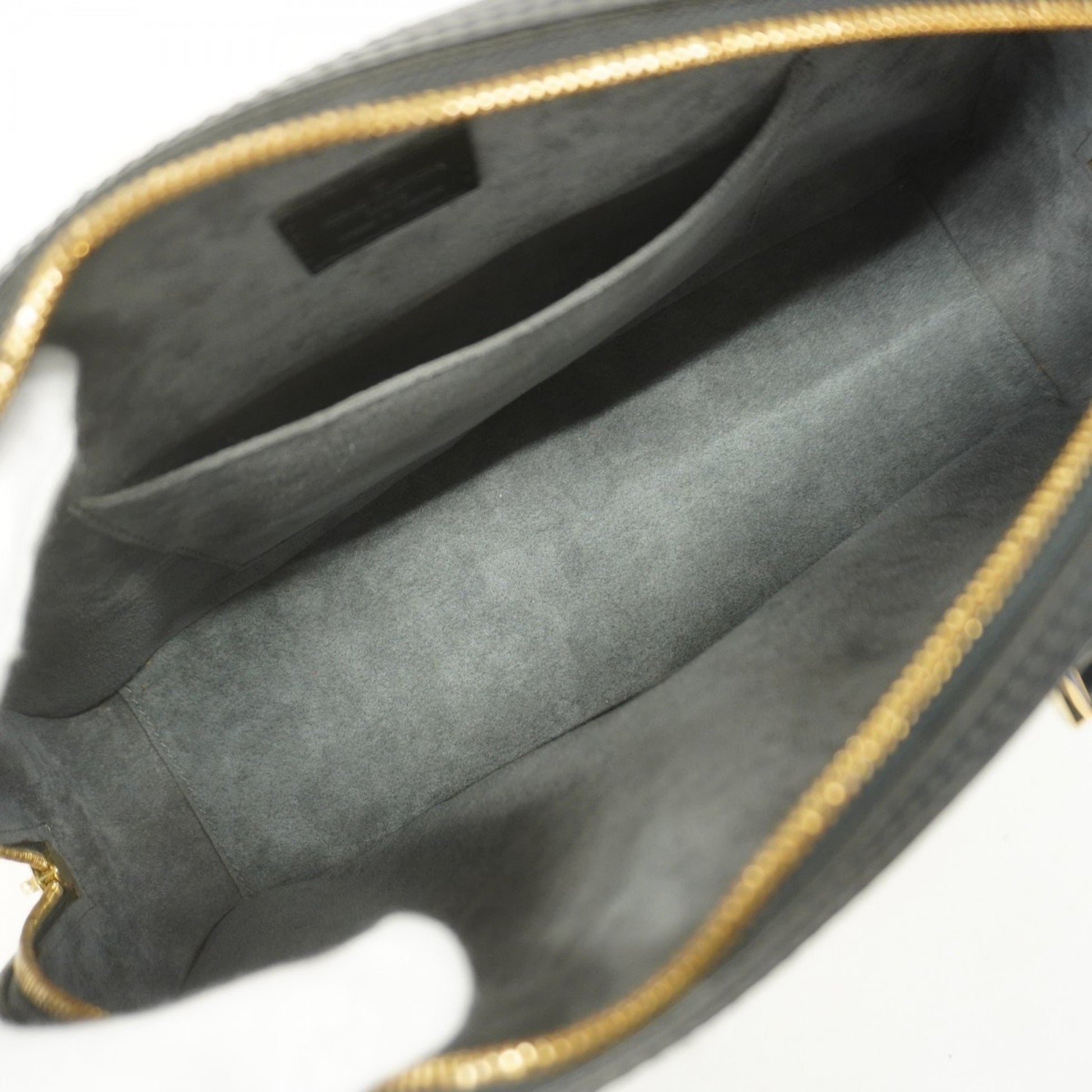 Louis Vuitton Jasmin, Black, Leather, handbag