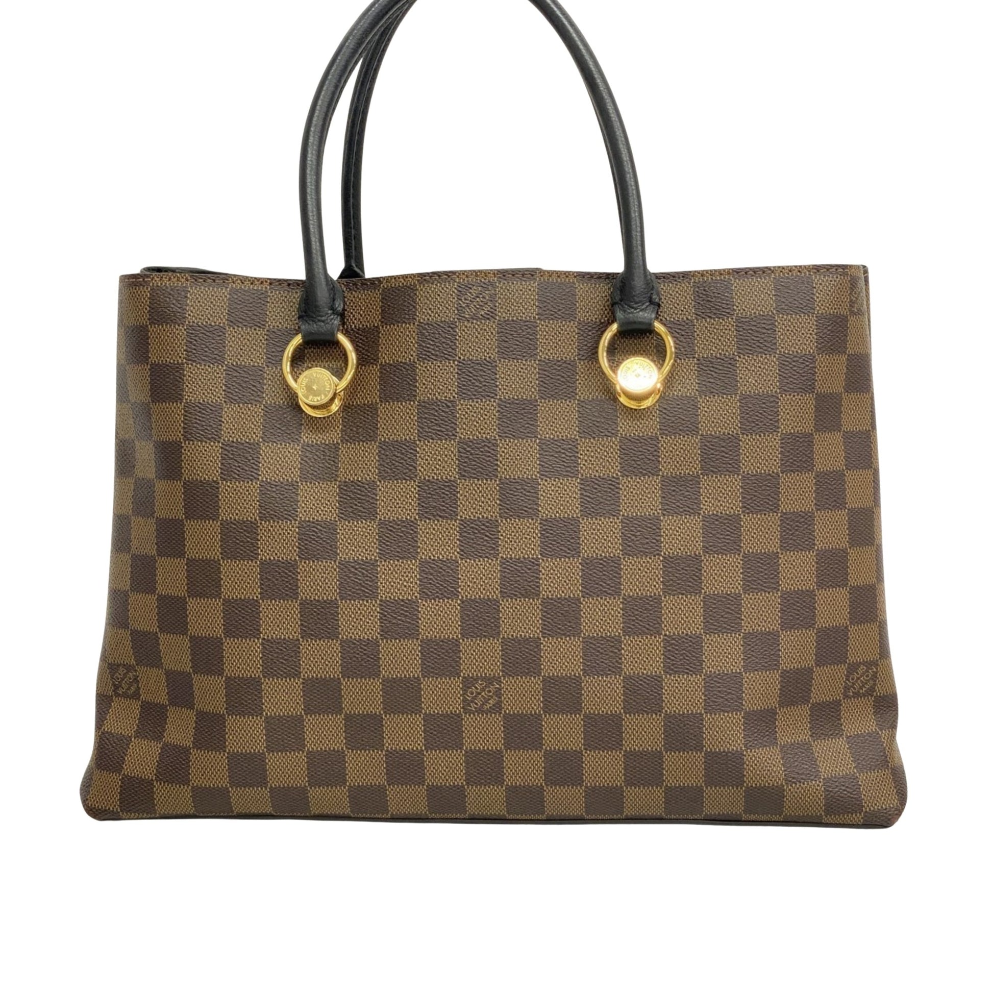 Louis Vuitton Riverside, Brown, Canvas, tote