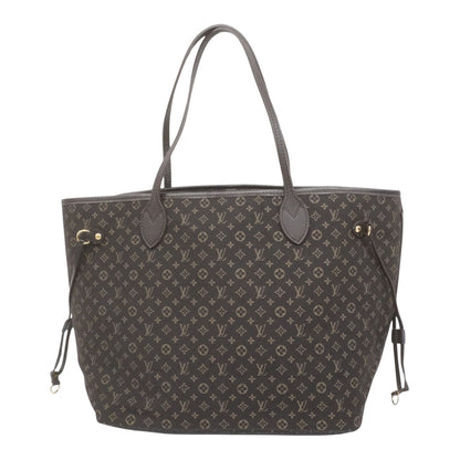 Louis Vuitton Neverfull MM, Brown, Canvas, tote