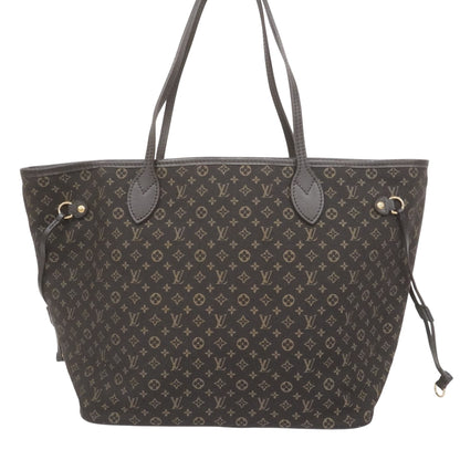 Louis Vuitton Neverfull MM, Brown, Canvas, tote