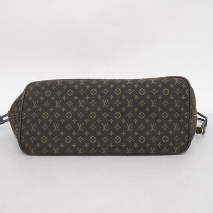 Louis Vuitton Neverfull MM, Brown, Canvas, tote