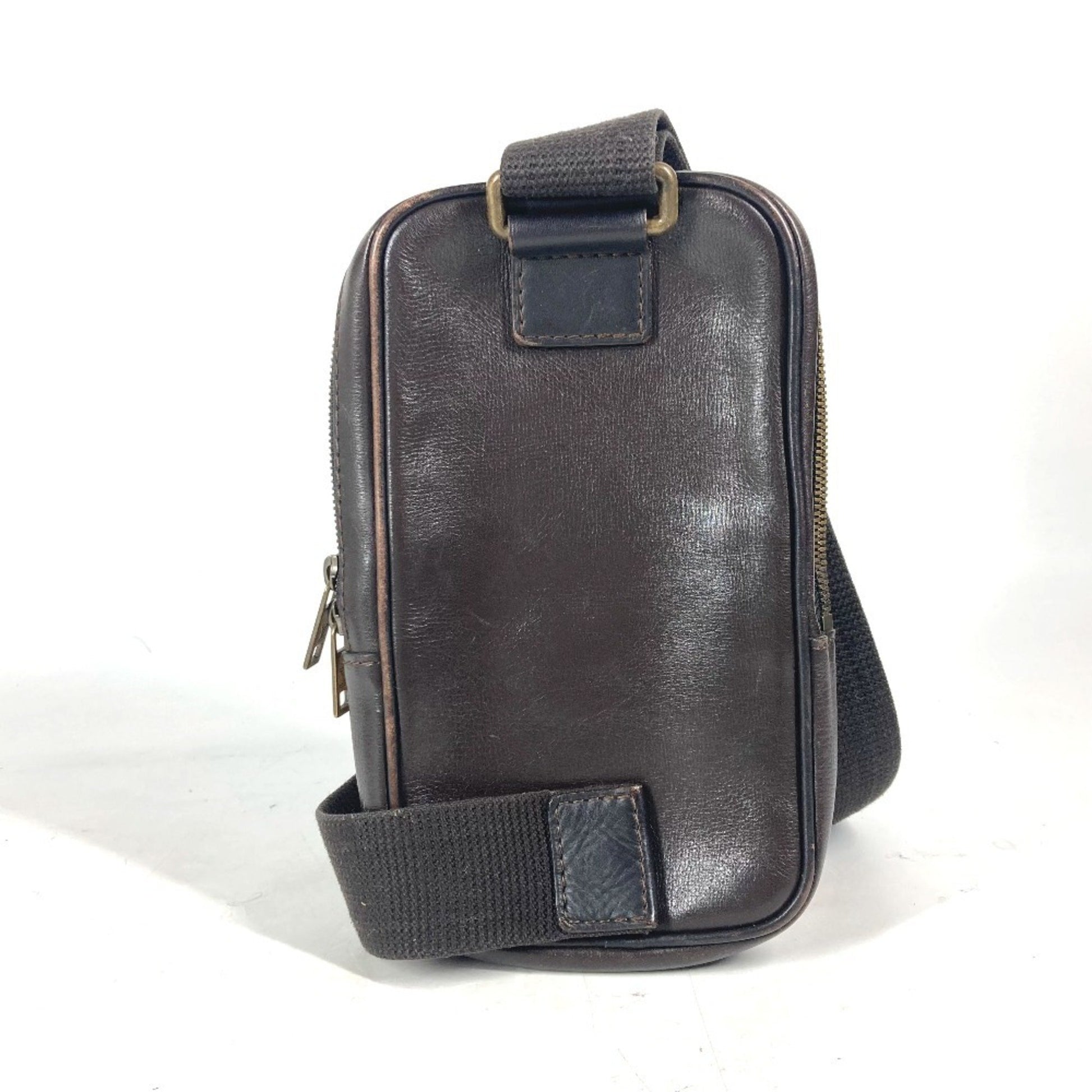 Louis Vuitton Utah, Brown, Leather, clutch