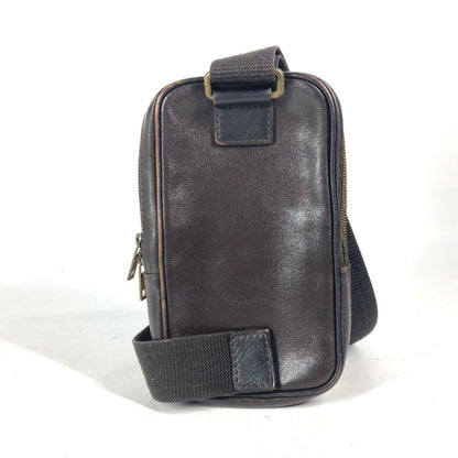 Louis Vuitton Utah, Brown, Leather, clutch