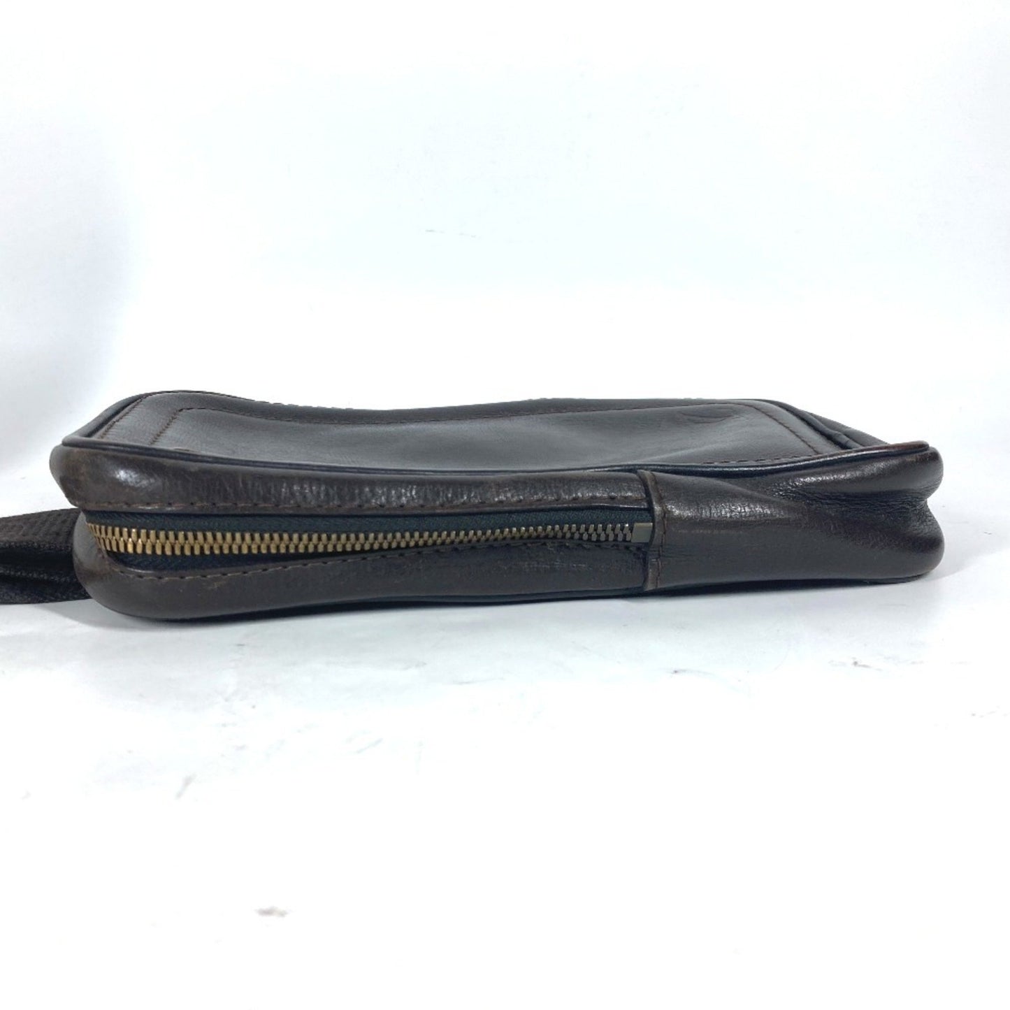 Louis Vuitton Utah, Brown, Leather, clutch