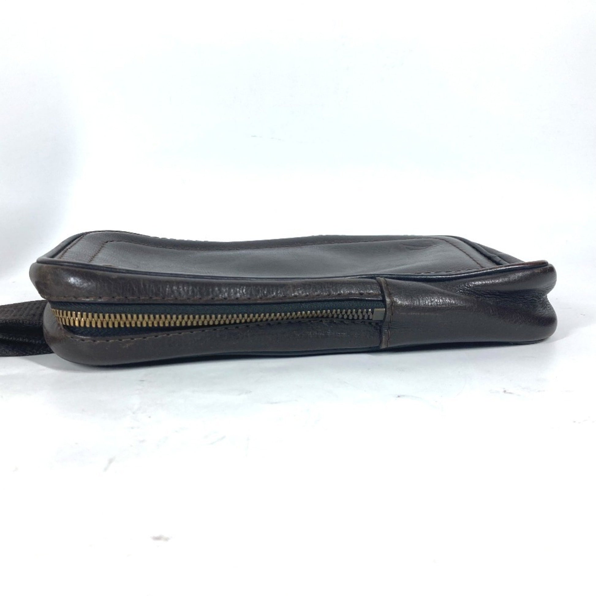 Louis Vuitton Utah, Brown, Leather, clutch