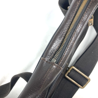 Louis Vuitton Utah, Brown, Leather, clutch