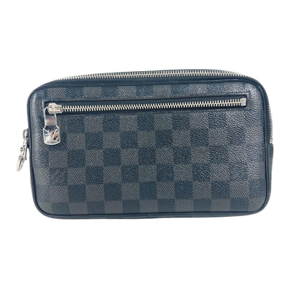 Louis Vuitton Alpha, Black, Canvas, clutch