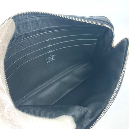 Louis Vuitton Alpha, Black, Canvas, clutch