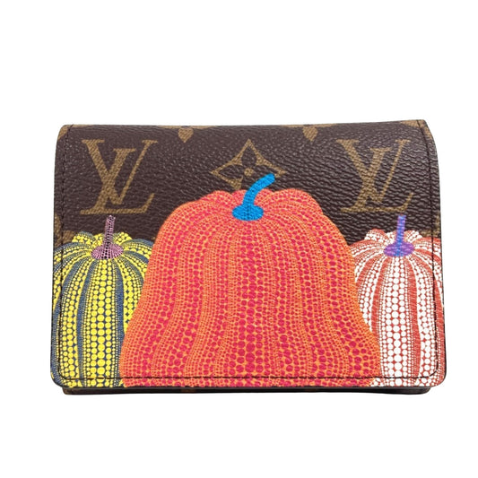Louis Vuitton Portefeuille Victorine, Brown, Canvas, wallet
