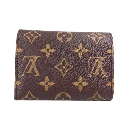 Louis Vuitton Portefeuille Victorine, Brown, Canvas, wallet