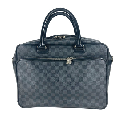 Louis Vuitton Icare, Black, Canvas, briefcase
