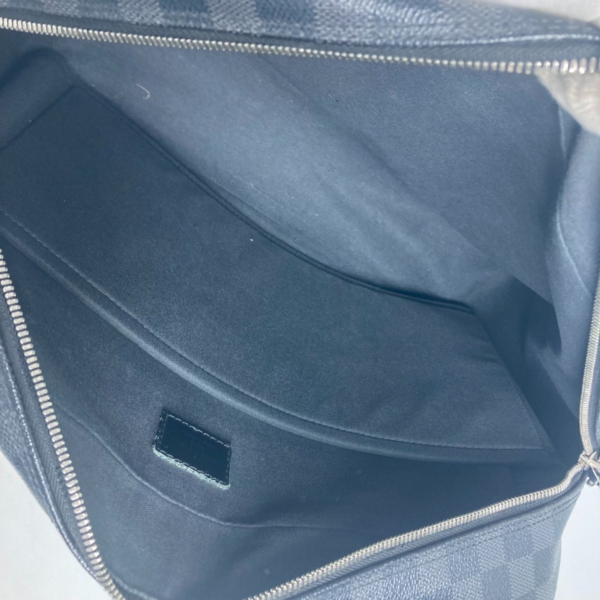 Louis Vuitton Icare, Black, Canvas, briefcase