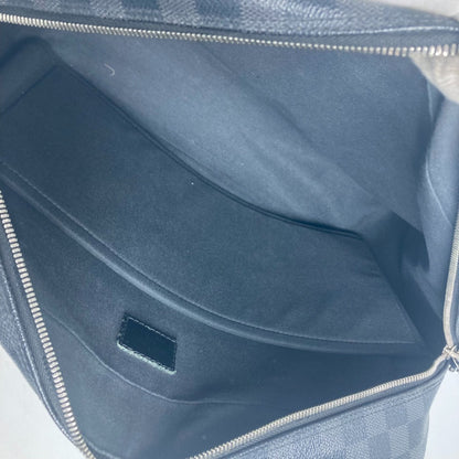 Louis Vuitton Icare, Black, Canvas, briefcase