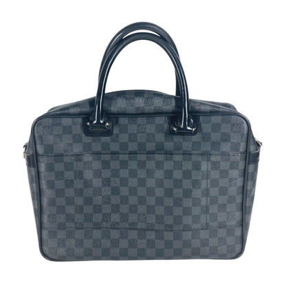 Louis Vuitton Icare, Black, Canvas, briefcase