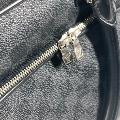 Louis Vuitton Icare, Black, Canvas, briefcase