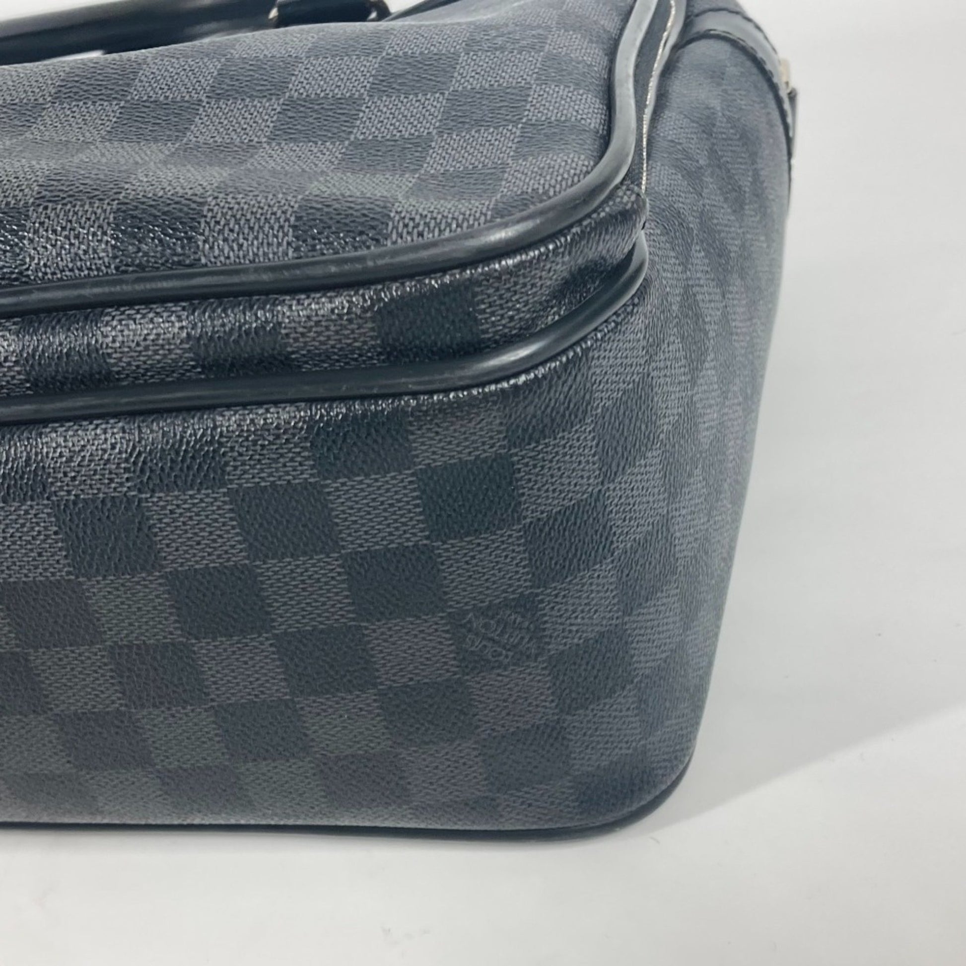 Louis Vuitton Icare, Black, Canvas, briefcase