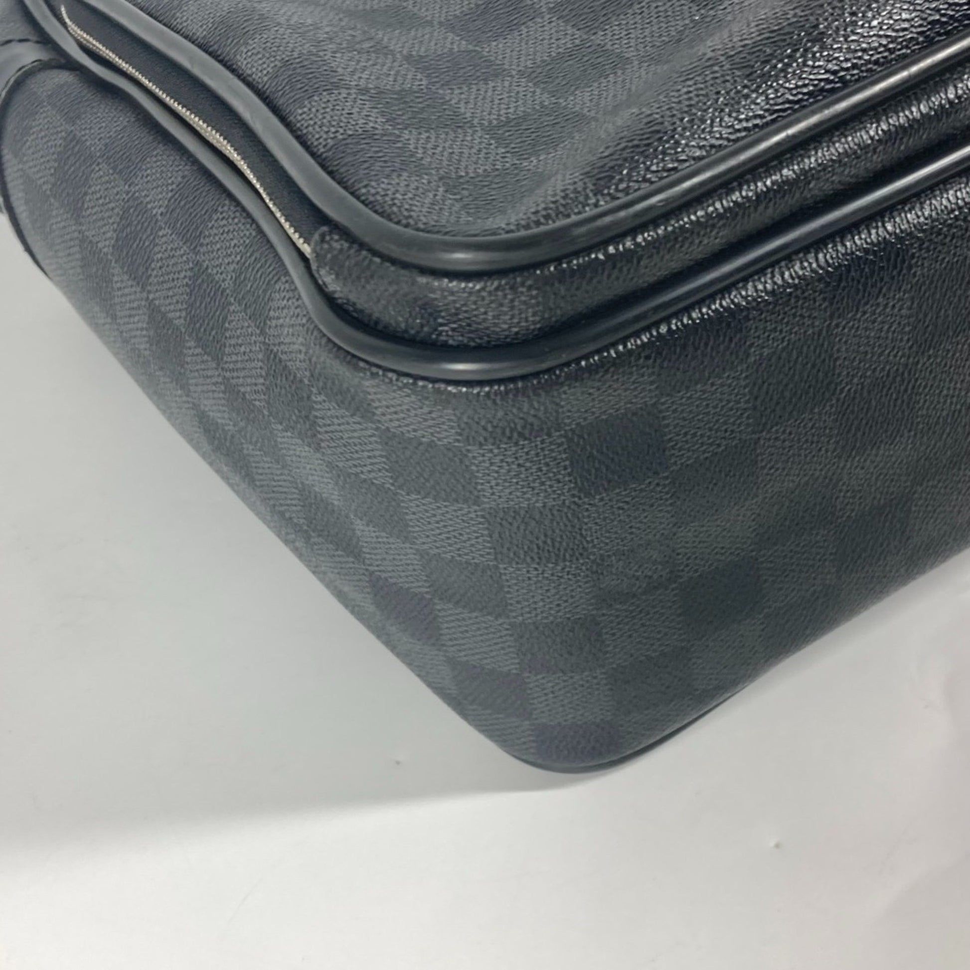 Louis Vuitton Icare, Black, Canvas, briefcase