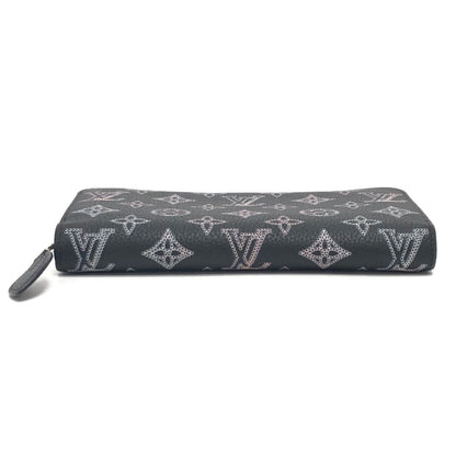 Louis Vuitton Portefeuille zippy, Black, Leather, wallet