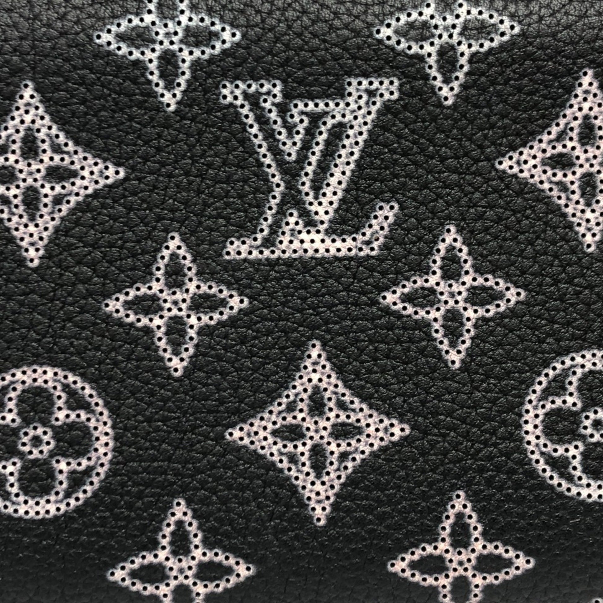 Louis Vuitton Portefeuille zippy, Black, Leather, wallet