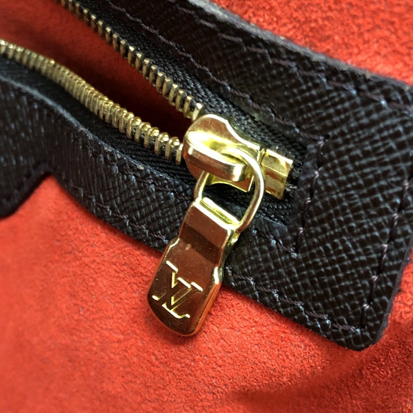 Louis Vuitton Brera, Brown, Canvas, handbag