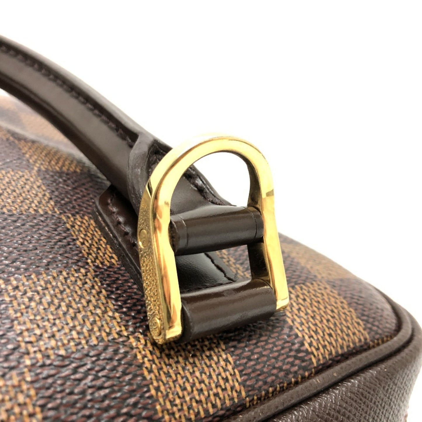 Louis Vuitton Brera, Brown, Canvas, handbag