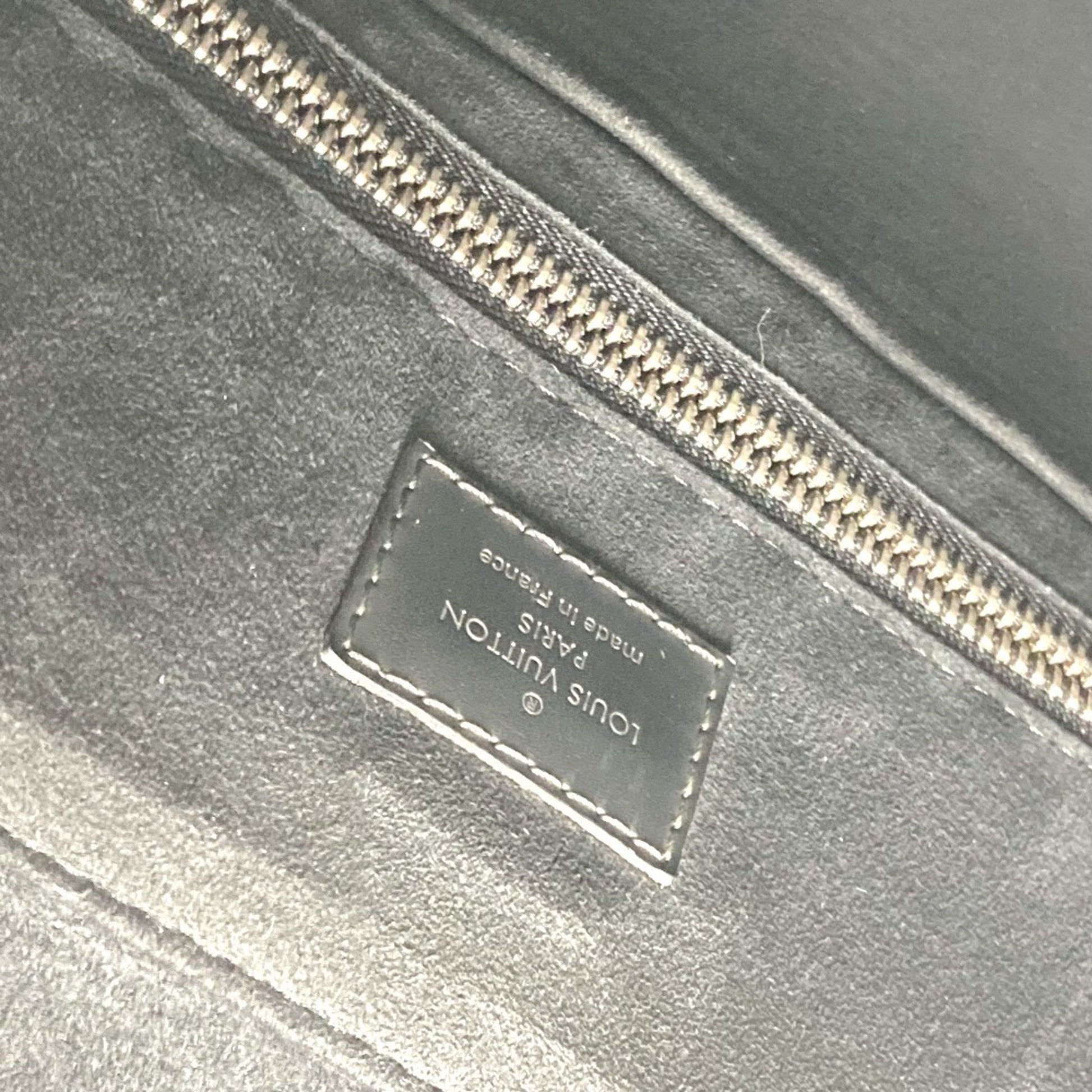 Louis Vuitton Newport, Black, Canvas, backpack