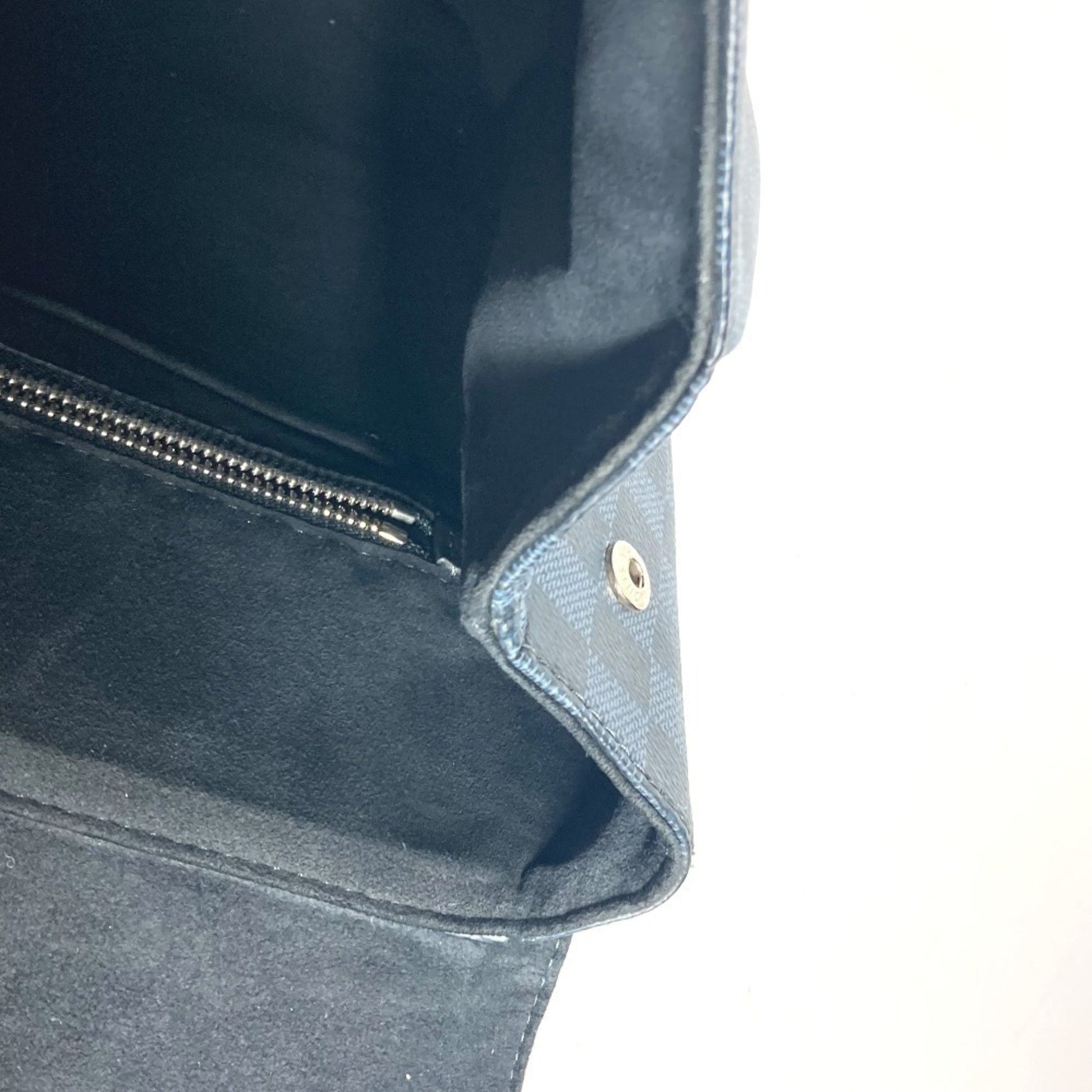 Louis Vuitton Newport, Black, Canvas, backpack