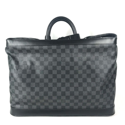 Louis Vuitton Grimaud, Black, Canvas, travel