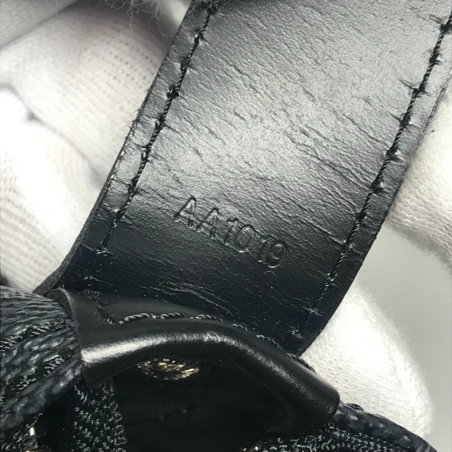 Louis Vuitton Grimaud, Black, Canvas, travel