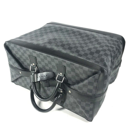 Louis Vuitton Grimaud, Black, Canvas, travel