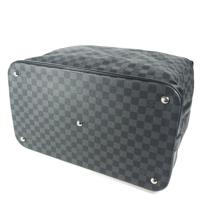 Louis Vuitton Grimaud, Black, Canvas, travel