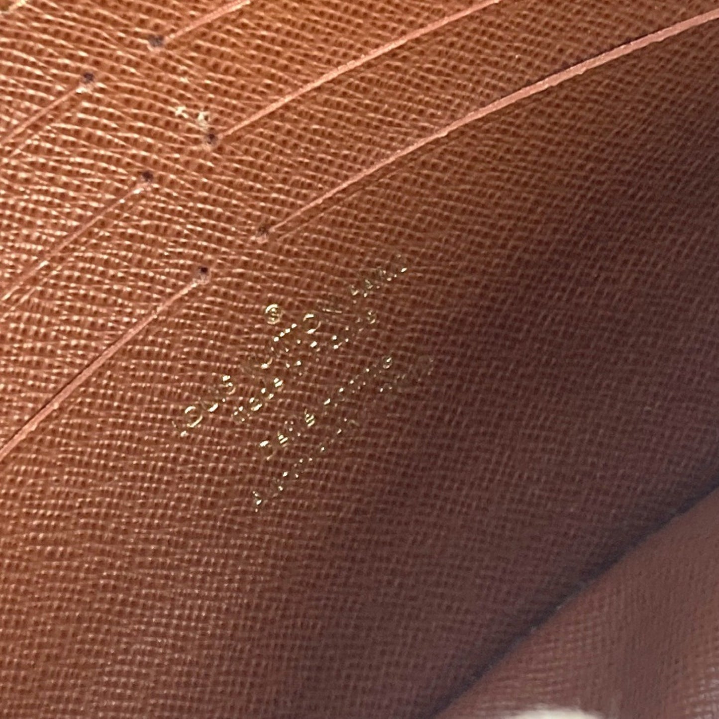 Louis Vuitton, Brown, Canvas, clutch