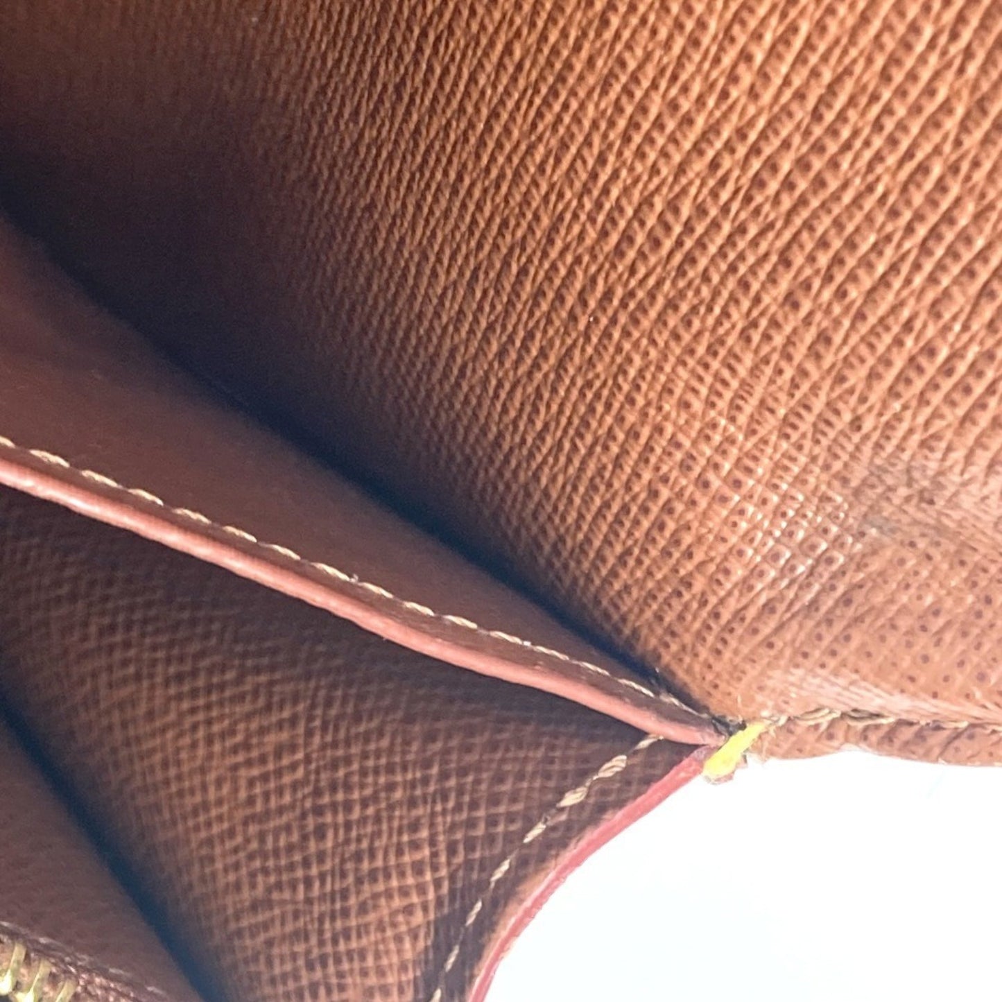 Louis Vuitton, Brown, Canvas, clutch