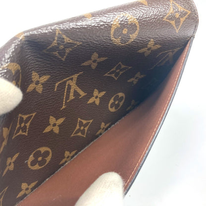 Louis Vuitton, Brown, Canvas, clutch