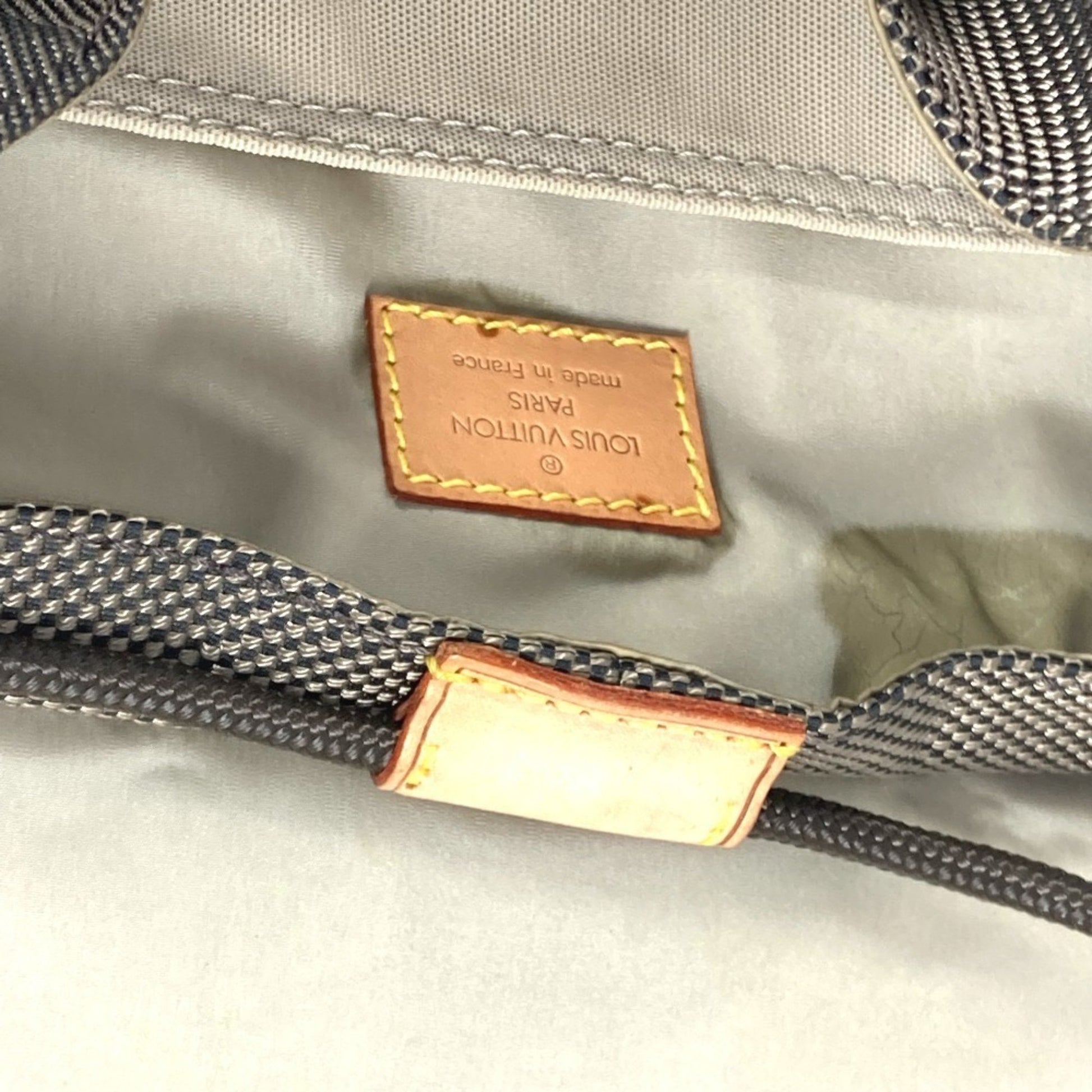 Louis Vuitton Pioneer, Khaki, Canvas, backpack