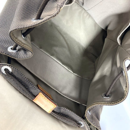 Louis Vuitton Pioneer, Khaki, Canvas, backpack