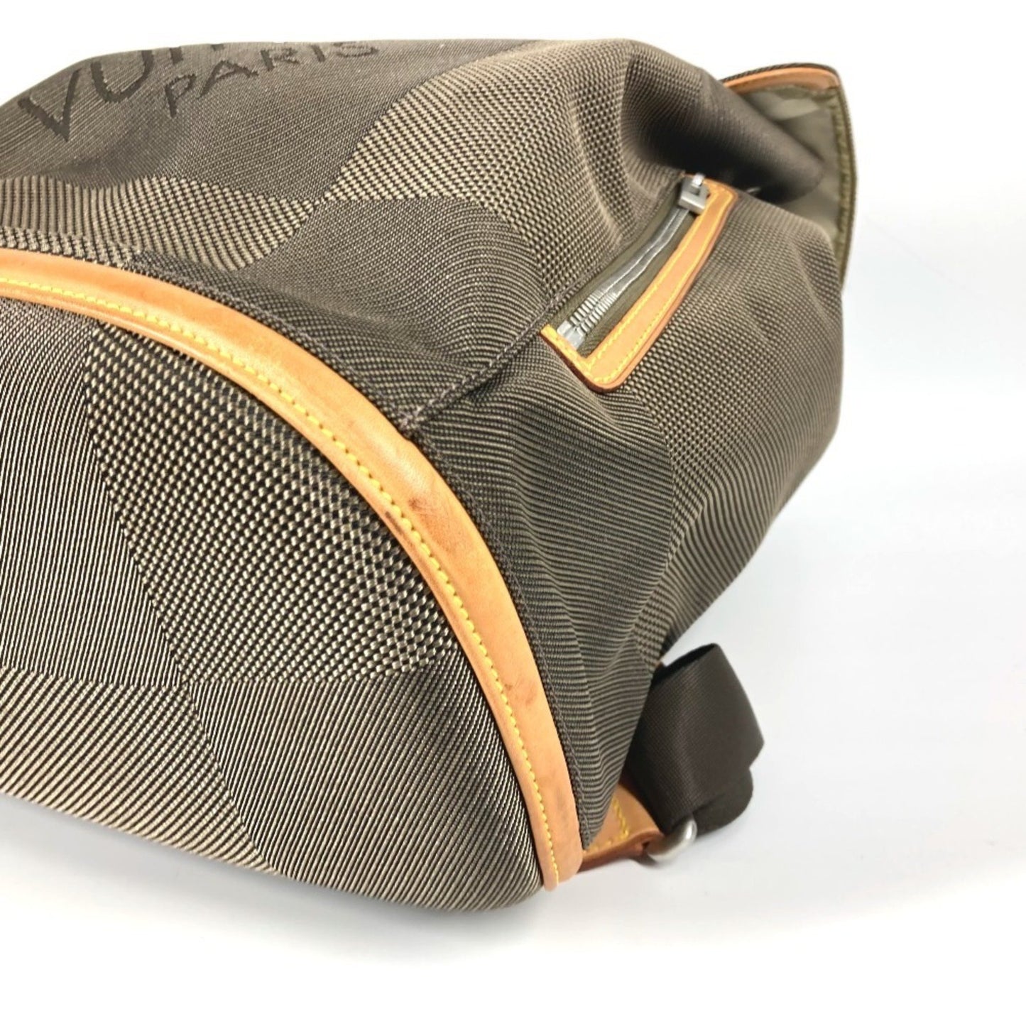 Louis Vuitton Pioneer, Khaki, Canvas, backpack