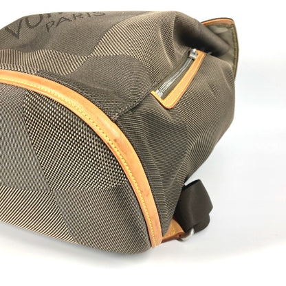 Louis Vuitton Pioneer, Khaki, Canvas, backpack
