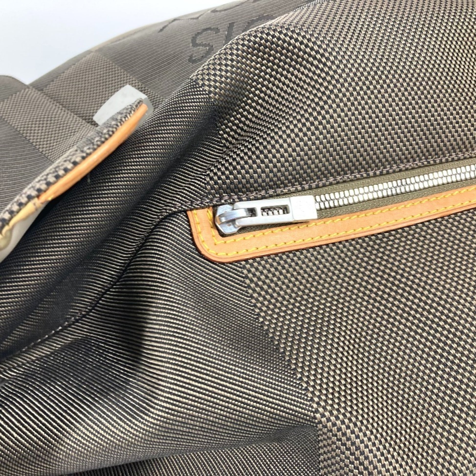 Louis Vuitton Pioneer, Khaki, Canvas, backpack