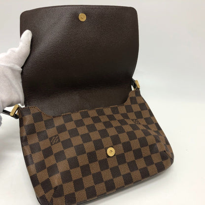 Louis Vuitton Musette Tango, Brown, Canvas, handbag