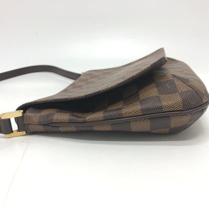 Louis Vuitton Musette Tango, Brown, Canvas, handbag