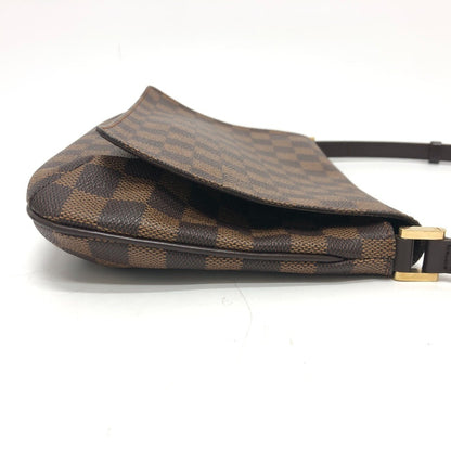 Louis Vuitton Musette Tango, Brown, Canvas, handbag