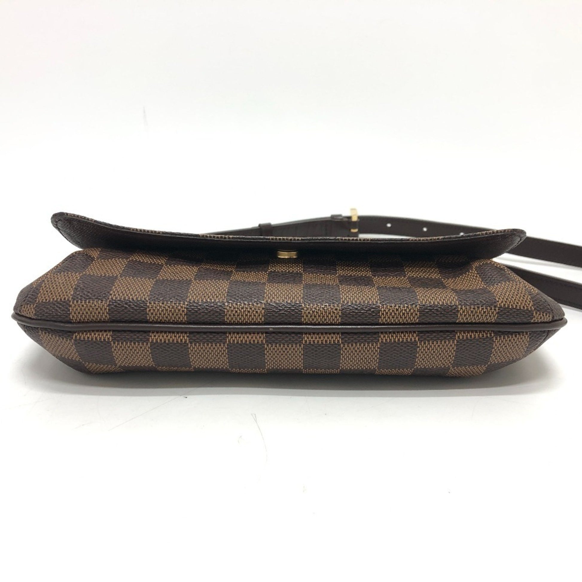 Louis Vuitton Musette Tango, Brown, Canvas, handbag