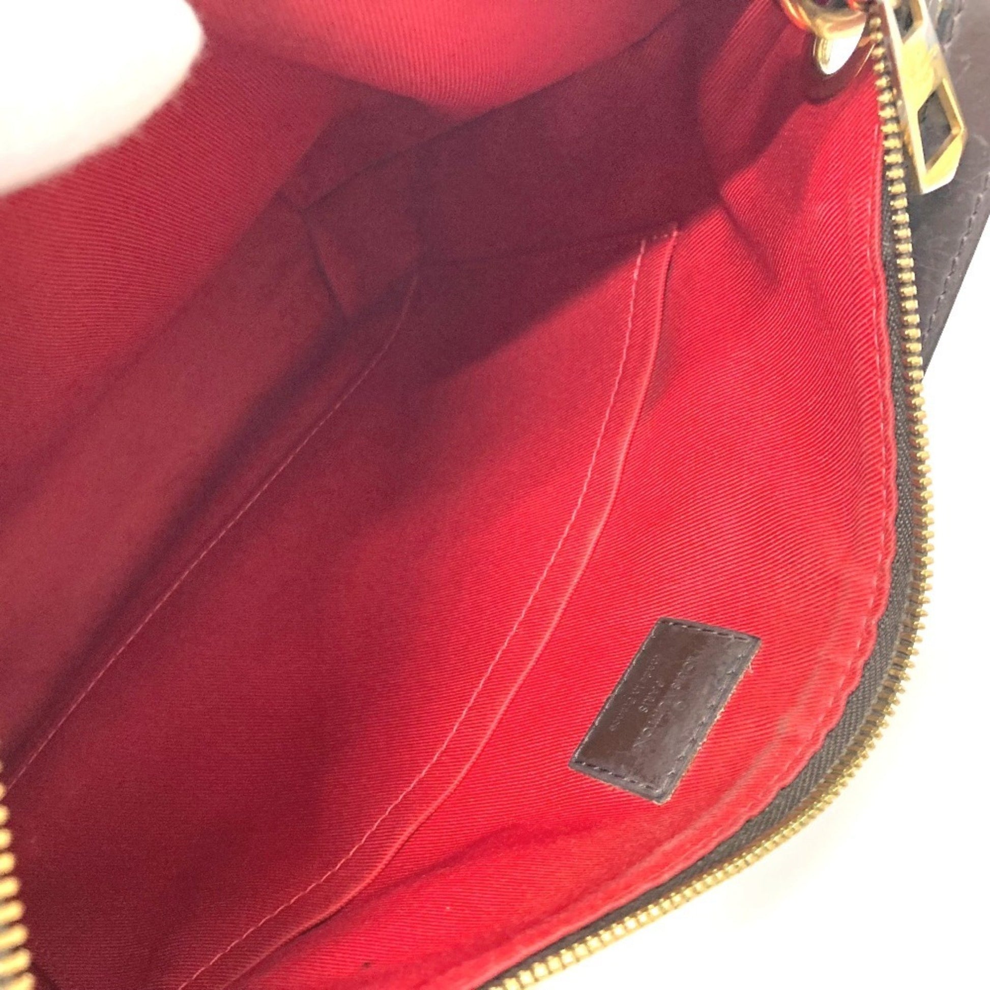 Louis Vuitton South Bank, Brown, Canvas, shoulder