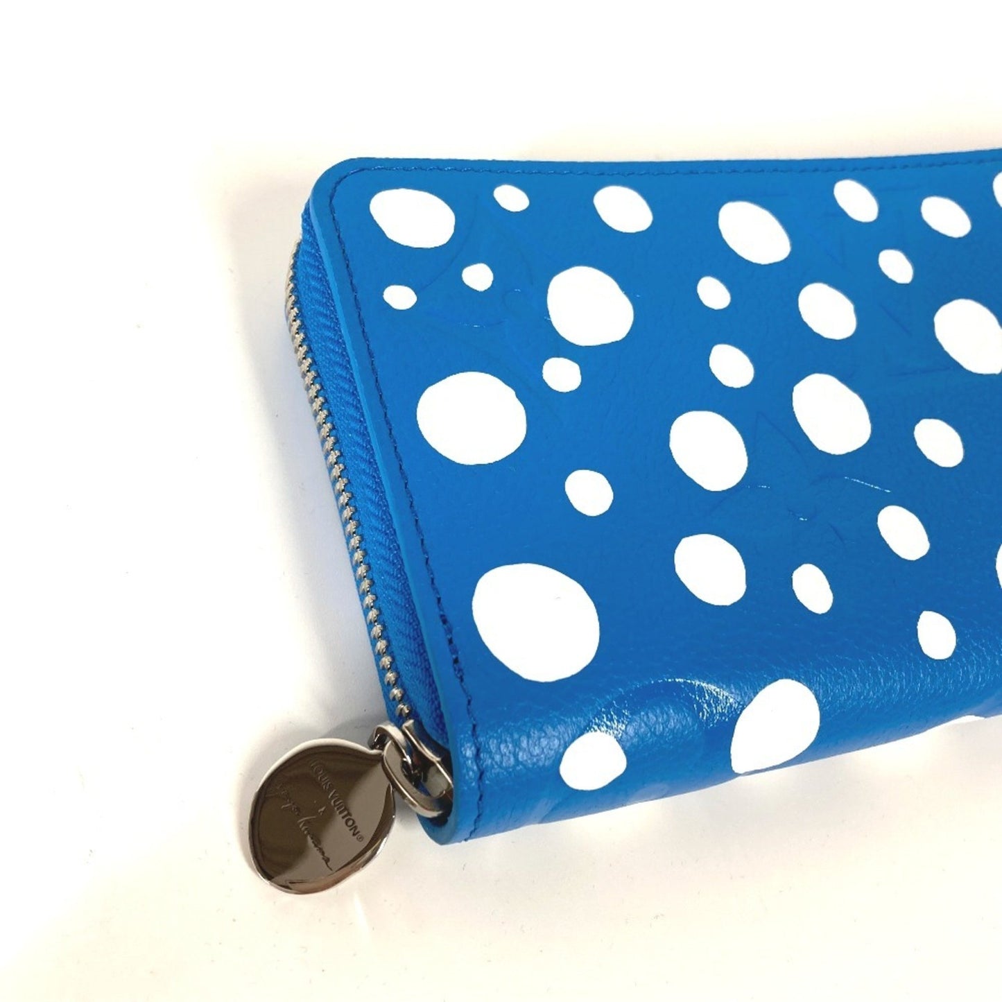 Louis Vuitton Portefeuille zippy, Blue, Leather, wallet
