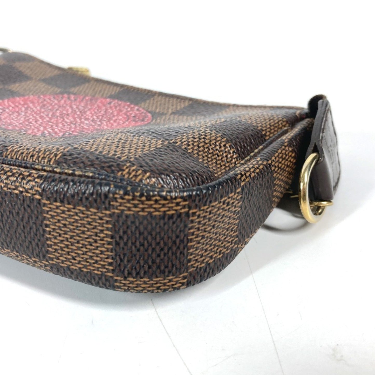 Louis Vuitton Mini Pochette Accessoires, Brown, Canvas, clutch